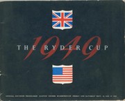 RYDER CUP 1949 (GANTON) SIGNED GOLF PROGRAMME