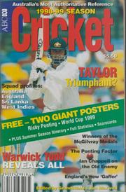 ABC CRICKET BOOK: ENGLAND TOUR OF AUSTRALIA 1998-99