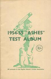 1954-55 "ASHES" TEST ALBUM