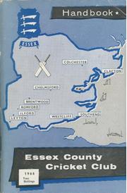 ESSEX COUNTY CRICKET CLUB ANNUAL 1966