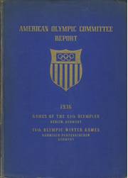 REPORT OF THE AMERICAN OLYMPIC COMMITTEE (BERLIN 1936)