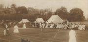 SEVERNSIDE TENNIS CLUB, SHREWSBURY 1907 PHOTOGRAPH