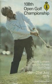 OPEN CHAMPIONSHIP 1979 (ROYAL LYTHAM & ST ANNES) GOLF PROGRAMME - PROFUSELY SIGNED
