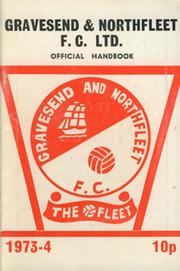 GRAVESEND & NORTHFLEET FOOTBALL CLUB OFFICIAL HANDBOOK 1973-74