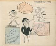 SOUTH AFRICA 1929 CRICKET AUTOGRAPHS