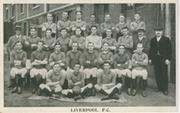 LIVERPOOL FOOTBALL CLUB 1913-14 FOOTBALL POSTCARD