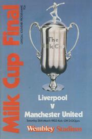 LIVERPOOL V MANCHESTER UNITED 1983 (MILK CUP FINAL) FOOTBALL PROGRAMME