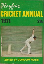 PLAYFAIR CRICKET ANNUAL 1971