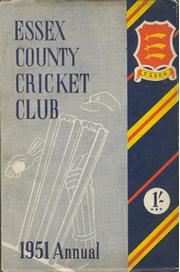 ESSEX COUNTY CRICKET CLUB ANNUAL 1951