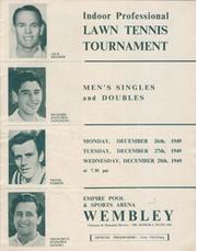 INDOOR LAWN TENNIS TOURNAMENT 1949 (WEMBLEY) PROGRAMME