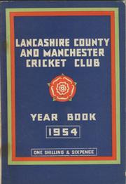 OFFICIAL HANDBOOK OF THE LANCASHIRE COUNTY AND MANCHESTER CRICKET CLUB 1954