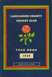 OFFICIAL HANDBOOK OF THE LANCASHIRE COUNTY CRICKET CLUB 1958