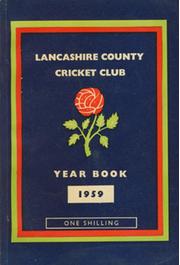 OFFICIAL HANDBOOK OF THE LANCASHIRE COUNTY CRICKET CLUB 1959