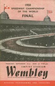 SPEEDWAY CHAMPIONSHIP OF THE WORLD 1950 - FINAL PROGRAMME