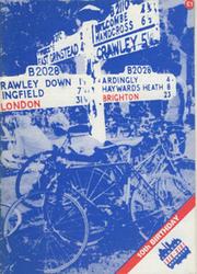 LONDON TO BRIGHTON BIKE RIDE 1985 OFFICIAL PROGRAMME