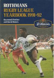ROTHMANS RUGBY LEAGUE YEARBOOK 1991-92