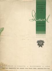 GOSFORTH RUGBY FOOTBALL CLUB DIAMOND JUBILEE DINNER 1937