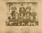 MIDDLESEX WANDERERS 1892-3 AND 1894-5 RUGBY PHOTOGRAPH - INCLUDING C.A. HOOPER