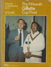 GLAMORGAN V MIDDLESEX 1977 (LORD