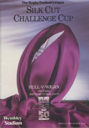 HULL V WIGAN 1985 (CHALLENGE CUP FINAL) RUGBY LEAGUE PROGRAMME