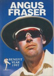 ANGUS FRASER (MIDDLESEX) 1997 BENEFIT BROCHURE
