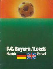 BAYERN MUNICH V LEEDS UNITED 1975 (EUROPEAN CUP FINAL) FOOTBALL PROGRAMME
