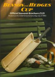 ESSEX V MIDDLESEX 1983 (LORD