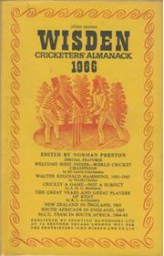 WISDEN CRICKETERS