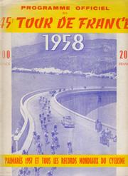 TOUR DE FRANCE 1958 OFFICIAL PROGRAMME