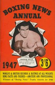 BOXING NEWS ANNUAL AND RECORD BOOK 1947