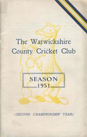 WARWICKSHIRE COUNTY CRICKET CLUB ANNUAL REPORT 1951