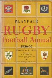 PLAYFAIR RUGBY FOOTBALL ANNUAL 1956-57