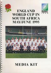 ENGLAND RUGBY WORLD CUP IN SOUTH AFRICA MAY/JUNE 1995 - MEDIA KIT