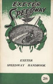 EXETER SPEEDWAY HANDBOOK 1962