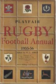 PLAYFAIR RUGBY FOOTBALL ANNUAL 1955-56