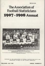ASSOCIATION OF FOOTBALL STATISTICIANS 1907-1908 ANNUAL