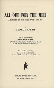 ALL OUT FOR THE MILE