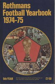ROTHMANS FOOTBALL YEARBOOK 1974-75