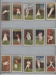 LAWN TENNIS CELEBRITIES 1928 (GALLAHER) CIGARETTE CARDS