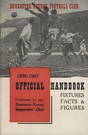 DONCASTER ROVERS OFFICIAL HANDBOOK 1956-57