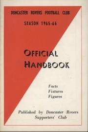 DONCASTER ROVERS OFFICIAL HANDBOOK 1965-66
