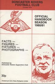 DONCASTER ROVERS OFFICIAL HANDBOOK 1980-81