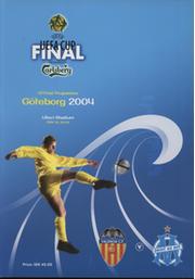 VALENCIA V OLYMPIQUE DE MARSEILLE 2004 (UEFA CUP FINAL) FOOTBALL PROGRAMME