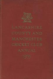 LANCASHIRE COUNTY AND MANCHESTER CRICKET CLUB OFFICIAL HANDBOOK 1935