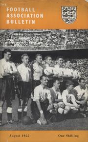 THE FOOTBALL ASSOCIATION BULLETIN - AUGUST 1955, VOL 5 NO.1
