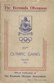 THE BERMUDA OLYMPIAN VOL.3 NO.1 - XVTH OLYMPIC GAMES HELSINKI 1952