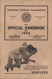 AMATEUR ATHLETIC ASSOCIATION HANDBOOK 1955