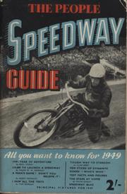 THE PEOPLE SPEEDWAY GUIDE 1949