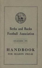 BERKS AND BUCKS FOOTBALL ASSOCIATION 1961-62 HANDBOOK