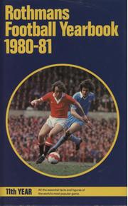 ROTHMANS FOOTBALL YEARBOOK 1980-81 (HARDBACK)